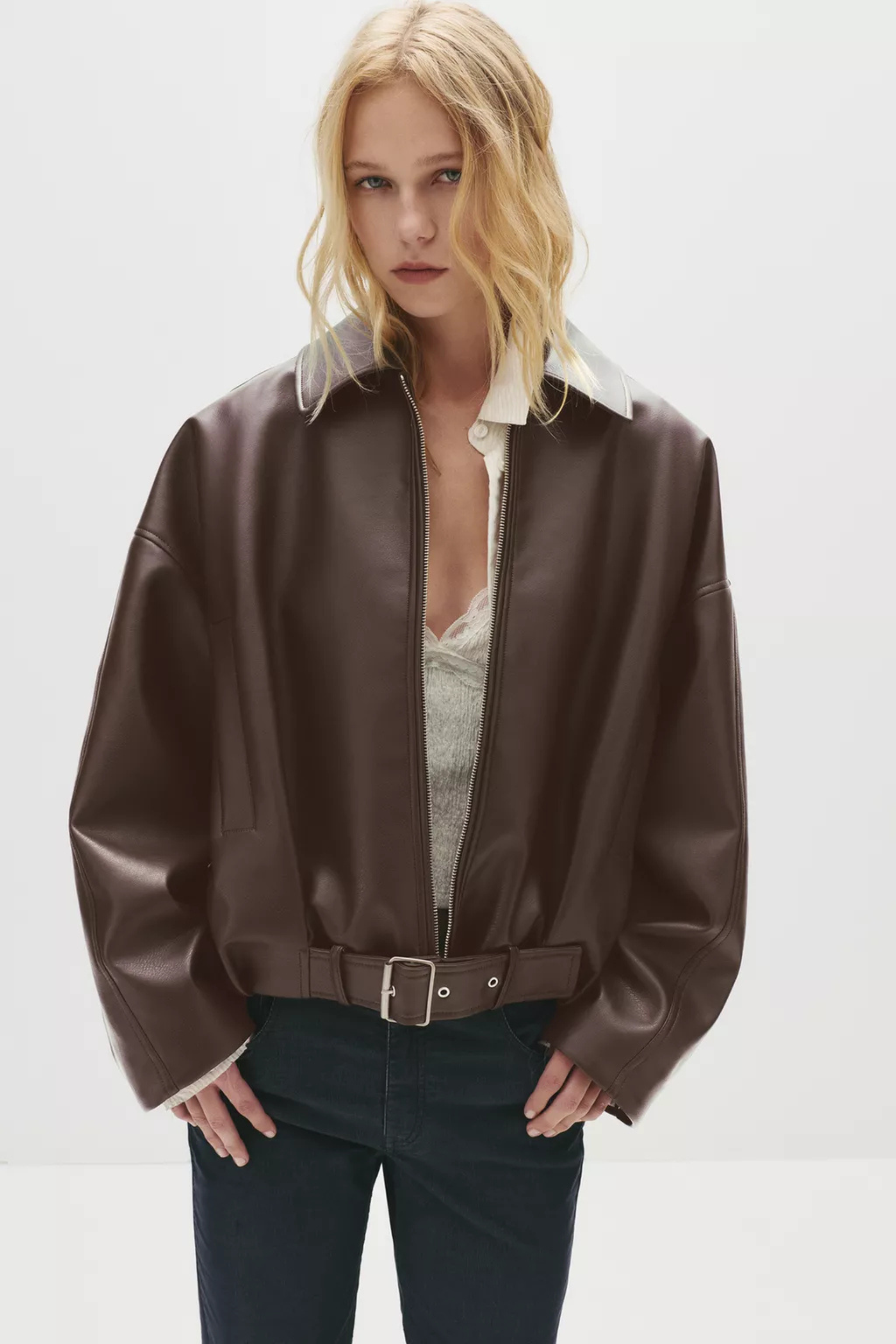 Veste Zyra ceinturée