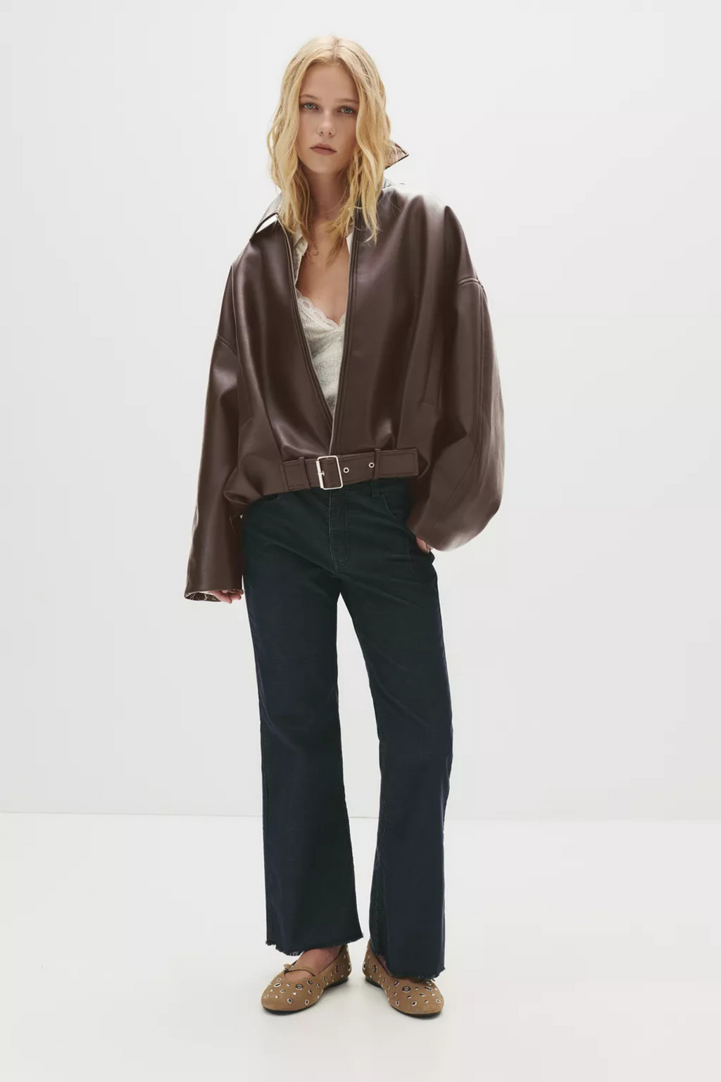 Veste Zyra ceinturée